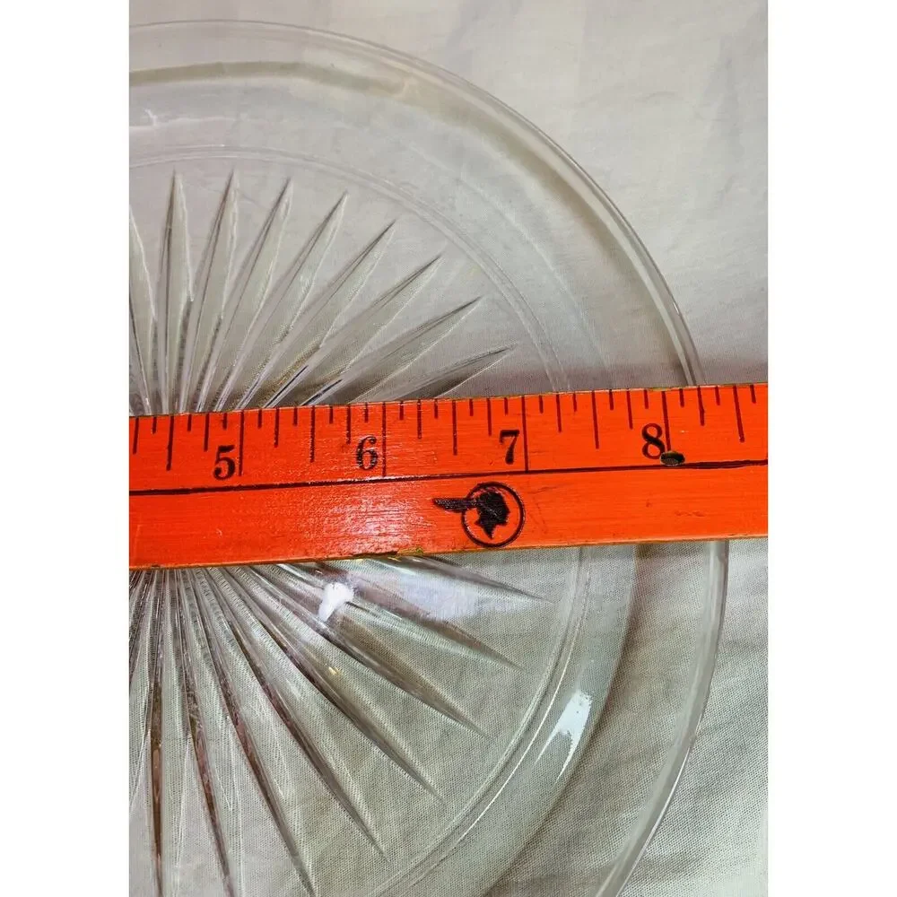 Vintage Glass Plate 8.25